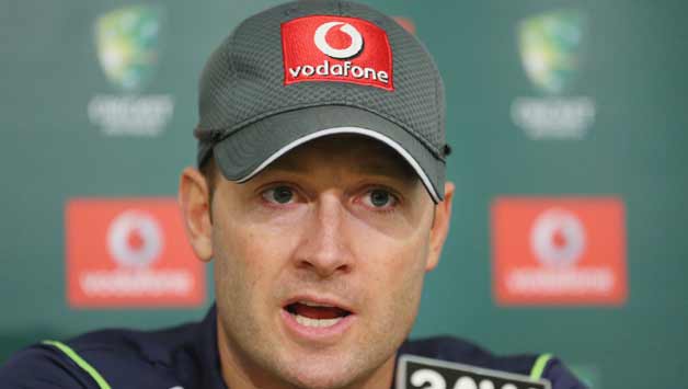 Australian-captain-Michael-Clarke-speaks-during-a-press-conference-after-an-Australian-nets-session