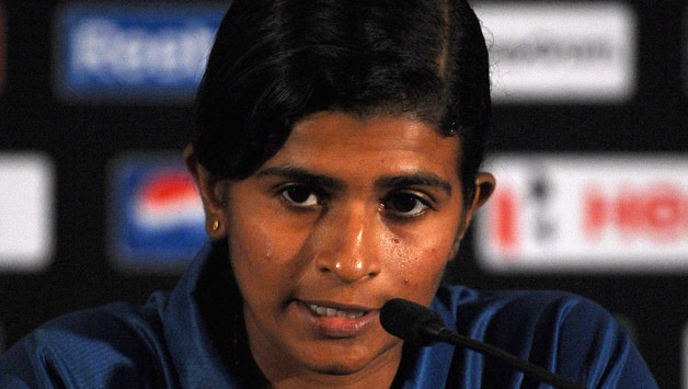 Shashikala Siriwardene scored an unbeaten 46 © Getty Images