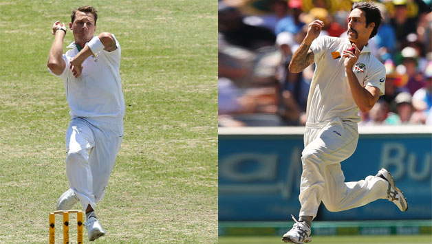 It will be a battle of fiery pace when the world's two best pace attacks (South Africa & Australia) fight it out against each other in 2014 © Getty Images