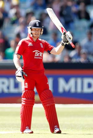 Eoin Morgan made most of the reprieve he got off a no-all to score his sixth ODI century © Getty Images