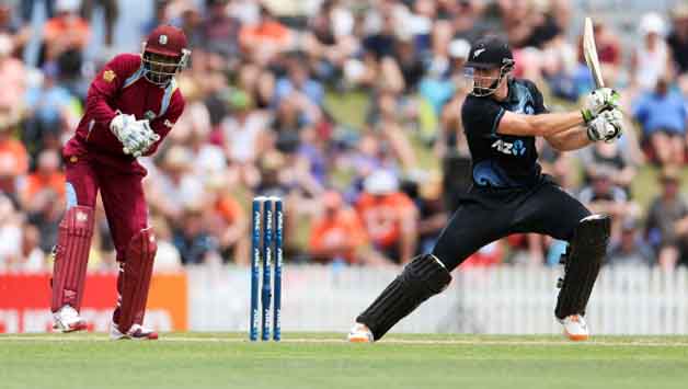 Martin Guptill essayed a half-century against West Indies © Getty Images