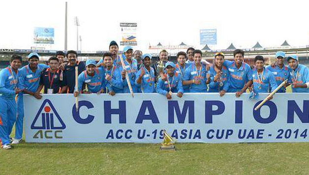     India U-19 will be high on confidence when they play the U-19 Workd Cup at Dubai, a venue they will be well-acquainted with after winning the Asia Cup Photo Courtesy: BCCI's Twitter page. 
