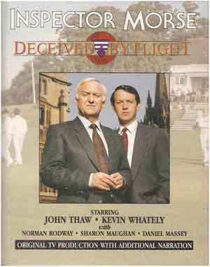 Cover for 'Deceived by Flight', episode 10 from the TV series 'Inspector Morse'.