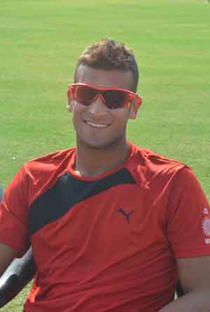 Ishwar Pandey has earned his national call-up because of consistent performance in the Ranji Trophy since last two seasons    Photo Courtesy: Ishwar Pandey’s Facebook page