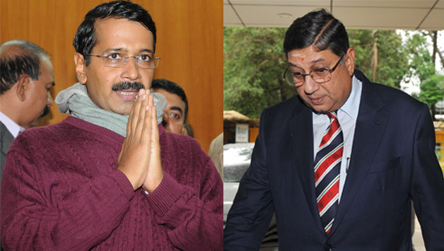 Arvind Kejriwal topples N Srinivasan in a dramatic ouster