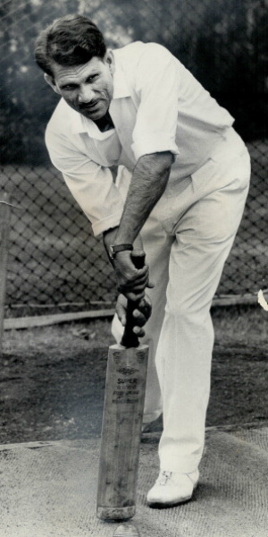 Khan Mohammad batting © Getty Images