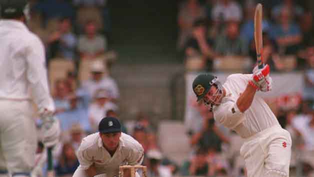 Michael Slater hit a sublime ton on the final day of the third Test against England © Getty Images