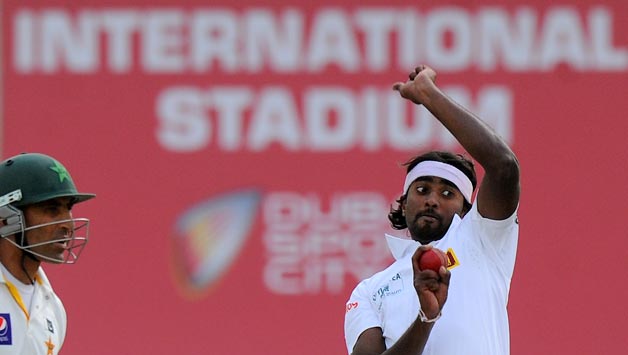 Sri Lankan pacer Nuwan Pradeep has been the pick of the Sri Lankan bowlers in the 2nd Test © Getty Images