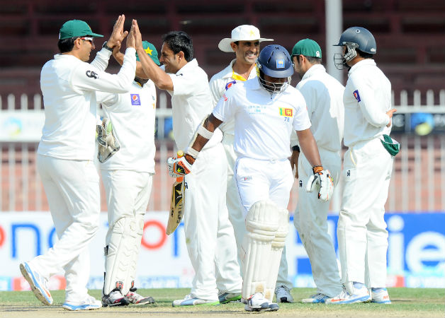 Pakistan have only two sessions to win the match and level the series with Sri Lanka © AFP