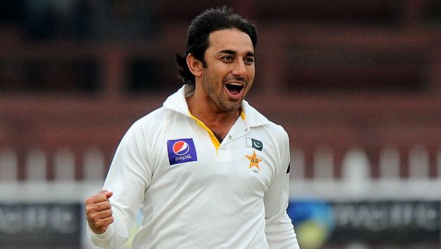 Saeed Ajmal came back with an impressive performance with the ball in the third Test against Sri Lanka © AFP