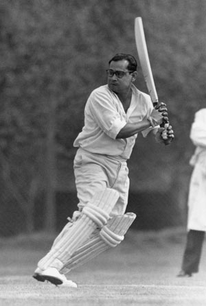 Pankaj Roy scored 100 in the second innings to put India in a relatively safe position in the match © Getty Images