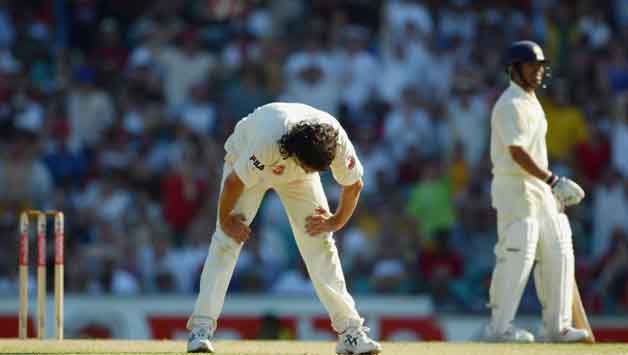 Sachin Tendulkar grafted and grafted a little more as the Australian bowlers toiled without returns © Getty Images