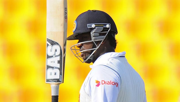 Angelo Mathews struck four boundaries to reach 67 not out © AFP