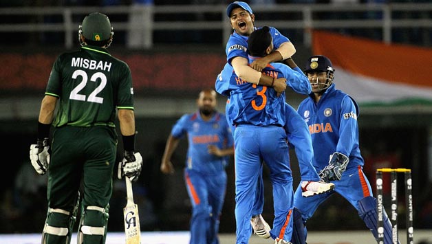 India last played a bilateral series against Pakistan in 2012-13 in India © Getty Images