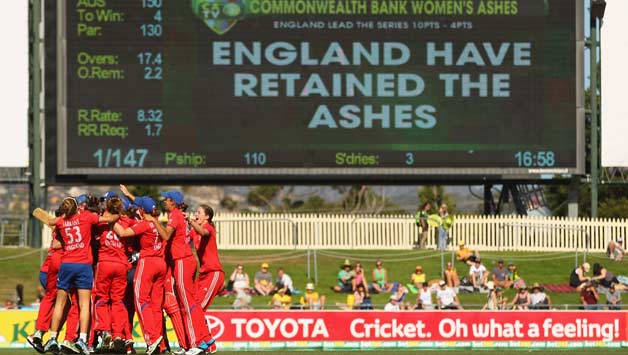 England women retained the Ashes over Australia women © Getty Images