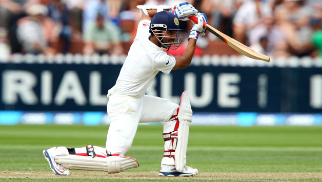 Ajinkya Rahane scored his first Test hundred against New Zealand at Wellington © Getty Images