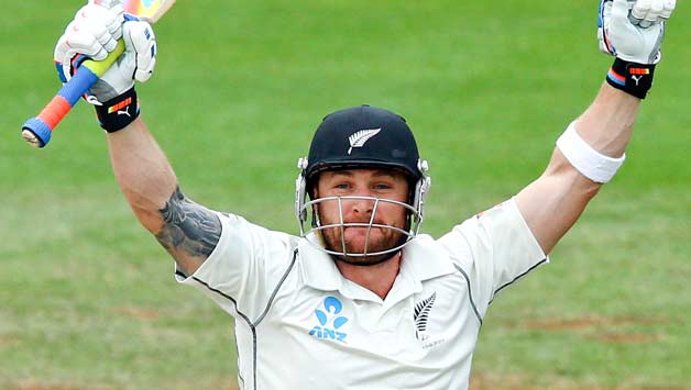 Brendon-McCullum-of-New-Zealand-celebrates-after-reachin