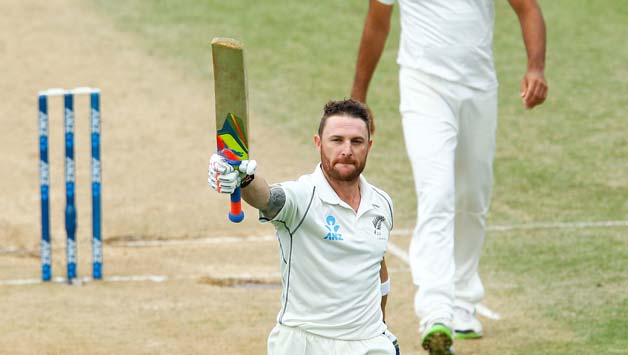 Brendon McCullum is now New Zealand's first trople-centurion © Getty Images