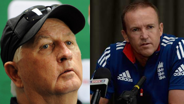 Under Duncan Fletcher (left) India have struggled to do well. On the other hand, England performed wlel under Andy Flower's tenure © Getty Images