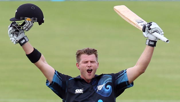 Corey Anderson broke a bidding war between franchises in the IPL 2014 auctions © Getty Images
