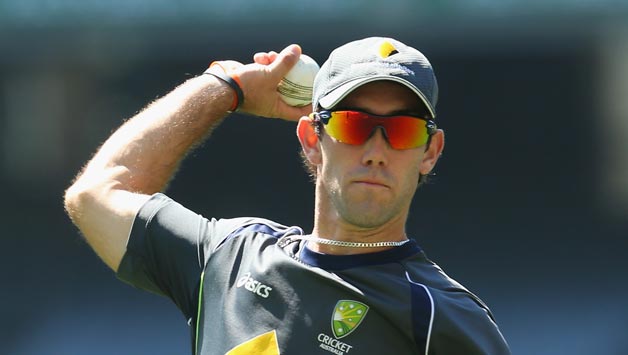 Glenn-Maxwell-of-Australia-throws-the-ball-during-an-Australian-cricket-team-training-session-at-the-Melbourne-Cricket