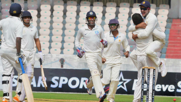 Karnataka enter the final day on Sunday as the firm favourites to lift the title © PTI
