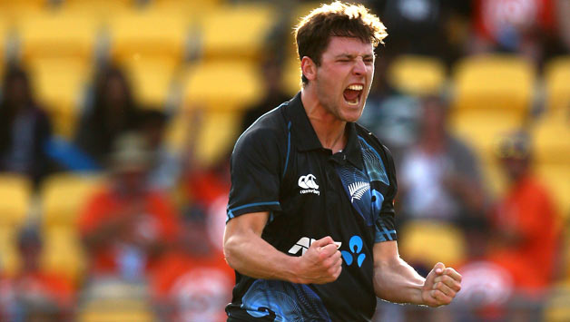 Matt Henry tore the Indian batting line up during his dream debut in © Getty Images