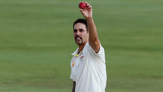 Mitchell Johnson continues to tumble records and the ribs of opposition batsman © Getty Images