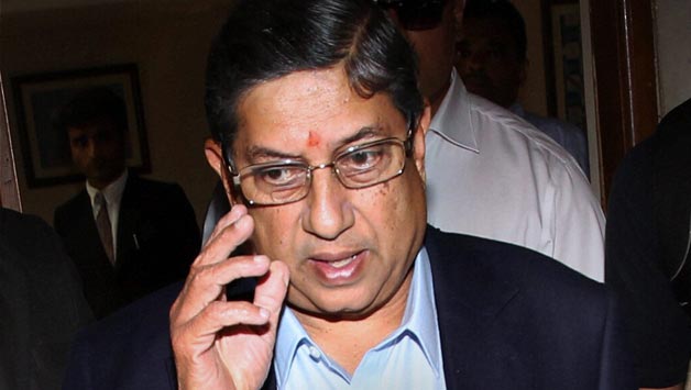 N Srinivasan was India's representative for the ICC revamp proposal © PTI