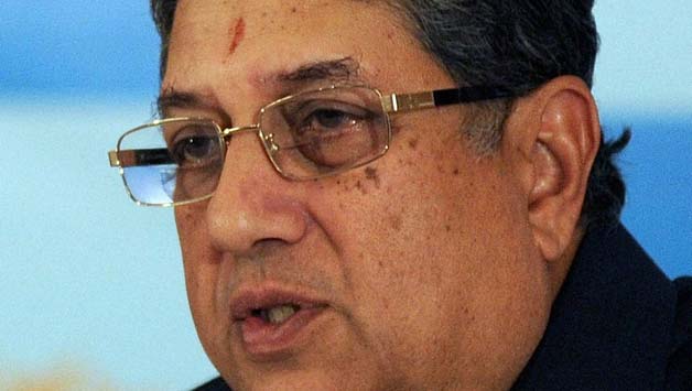 N Srinivasan (above) reportedly met with the CSA chief on the sidelines of the ICC meeting © PTI
