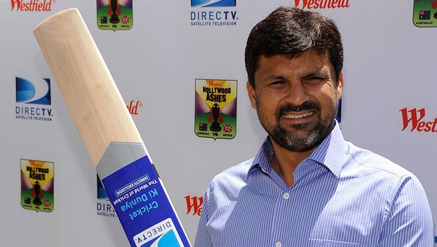 Former Pakistan captain Moin Khan is close to selector Wasim Akram © Getty Images