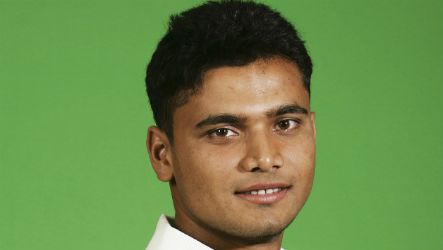 Portrait of Mashrafe Mortaza of Bangladesh