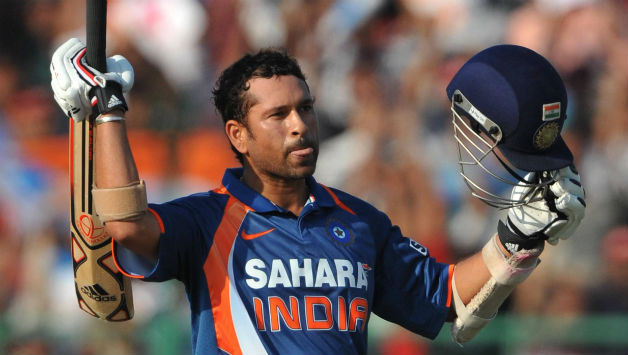 Sachin Tendulkar was the first man to score a double century in ODIs © Getty Images
