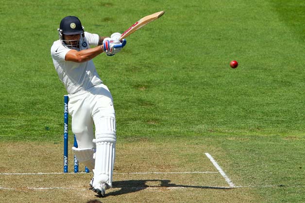 Virat Kohli has scored his 10th half-century in test cricket © Getty Images