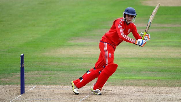 Will Rhodes (above) and Ryan Higgins hit fighting half-centuries to help England © Getty Images