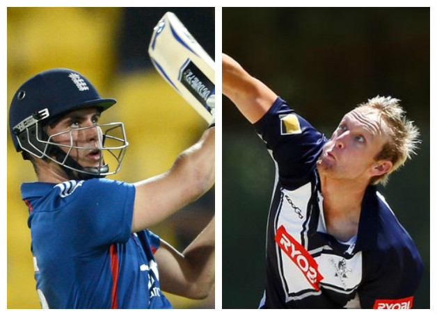 Alex Hales (left) and Cameron White are international T20 stars © Getty Images 