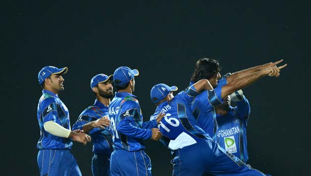 Afghanistan never allowed the Bangladeshi batsmen to get away © AFP