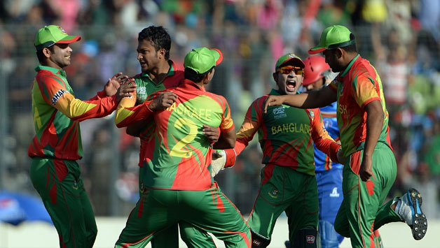Shakib Al Hasan picked three wickets for eight runs © AFP