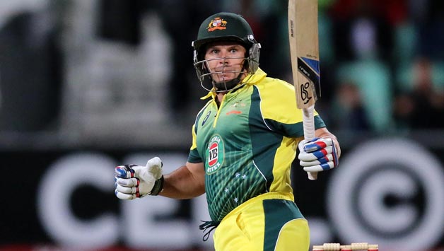 Brad Hodge was in fine form in the T20I match against South Africa at Durban © Getty Images
