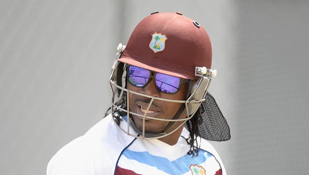 Chris-Gayle-of-the-West-Indies-walks-from-the-nets-after-batting-during-a-nets-session-at