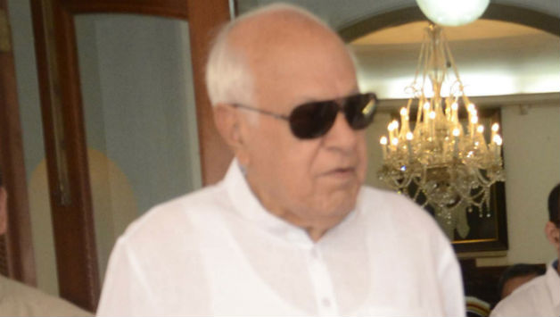 Farooq Abdullah (above) believes N Srinivasan will prove that he has done no wrong © PTI
