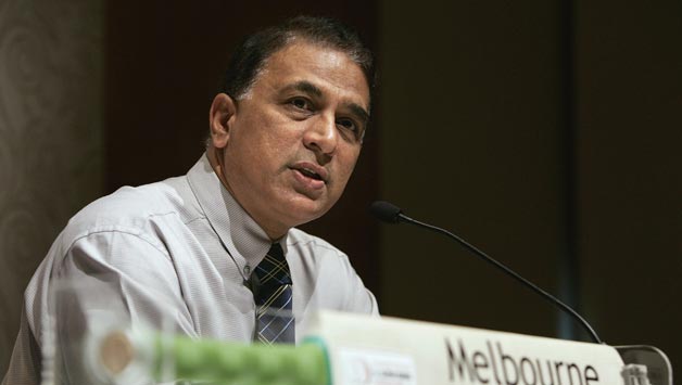 ICC-World-XI-Chairman-of-selectors,-Sunil-Gavaskar,-answers-questions-from-the-media-during-a-press-confer