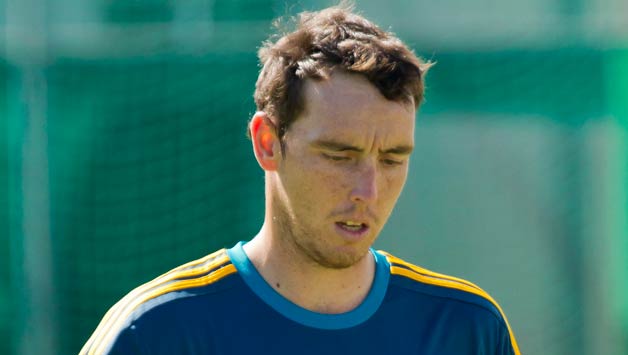South African pacer Kyle Abbott during a training session ahead of the first T20 © Getty Images