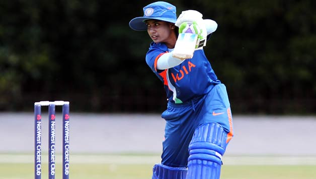 Mithali-Raj-of-India-hits-out-to-the-boundary-during-the-NatWest-Women's-Quadrangular-Series-between-Australia-and-India