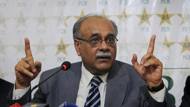 PCB chief Najam Sethi said that Pakistan needed to play against India regularly © AFP