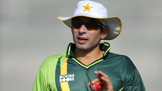 Pakistan-captain-Misbah-ul-Haq-attends-a-nets-session-at-the-ICC-Global-Academy-on-January-2
