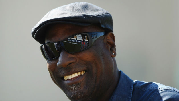 Sir Viv Richards ex West Indies Player looks on during the Second Investec