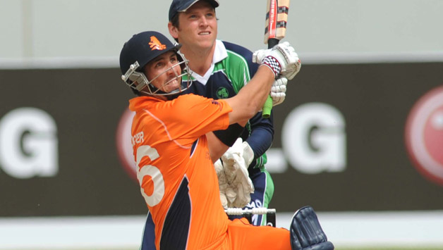 Tom Cooper smashed four sixes in-a-row for the Netherlands against Ireland © Getty Images (File Photo)