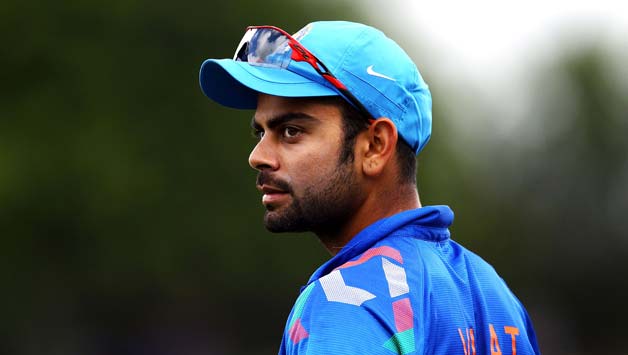 Virat-Kohli-of-India-looks-on-during-the-One-Day-International-match-between-New-Zealand