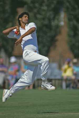Atul Wassan took 10 wickets in four Tests at 50.4. He also snared 11 wickets in nine ODIs at 25.72 © Getty Images